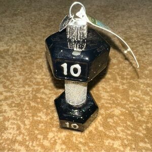 NWT Dumbbell Ornament 10 Come With Box And Tag